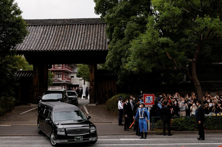Shinzo Abe Assassination, Japan Mourns As Funeral Held.PNG