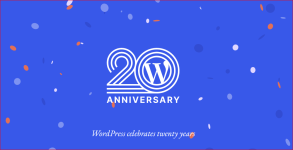 Today Is WordPress CMS's 20TH Anniversary May 27.PNG